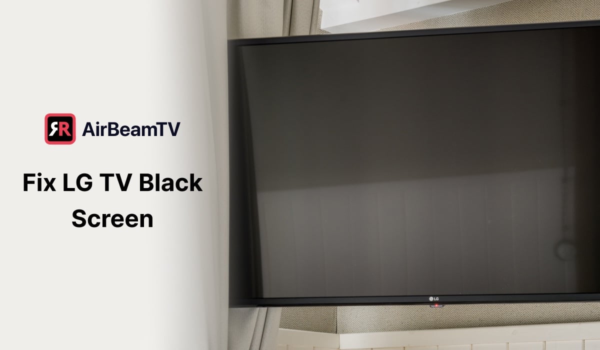 How To Fix LG TV Black Screen: Quick Solutions!